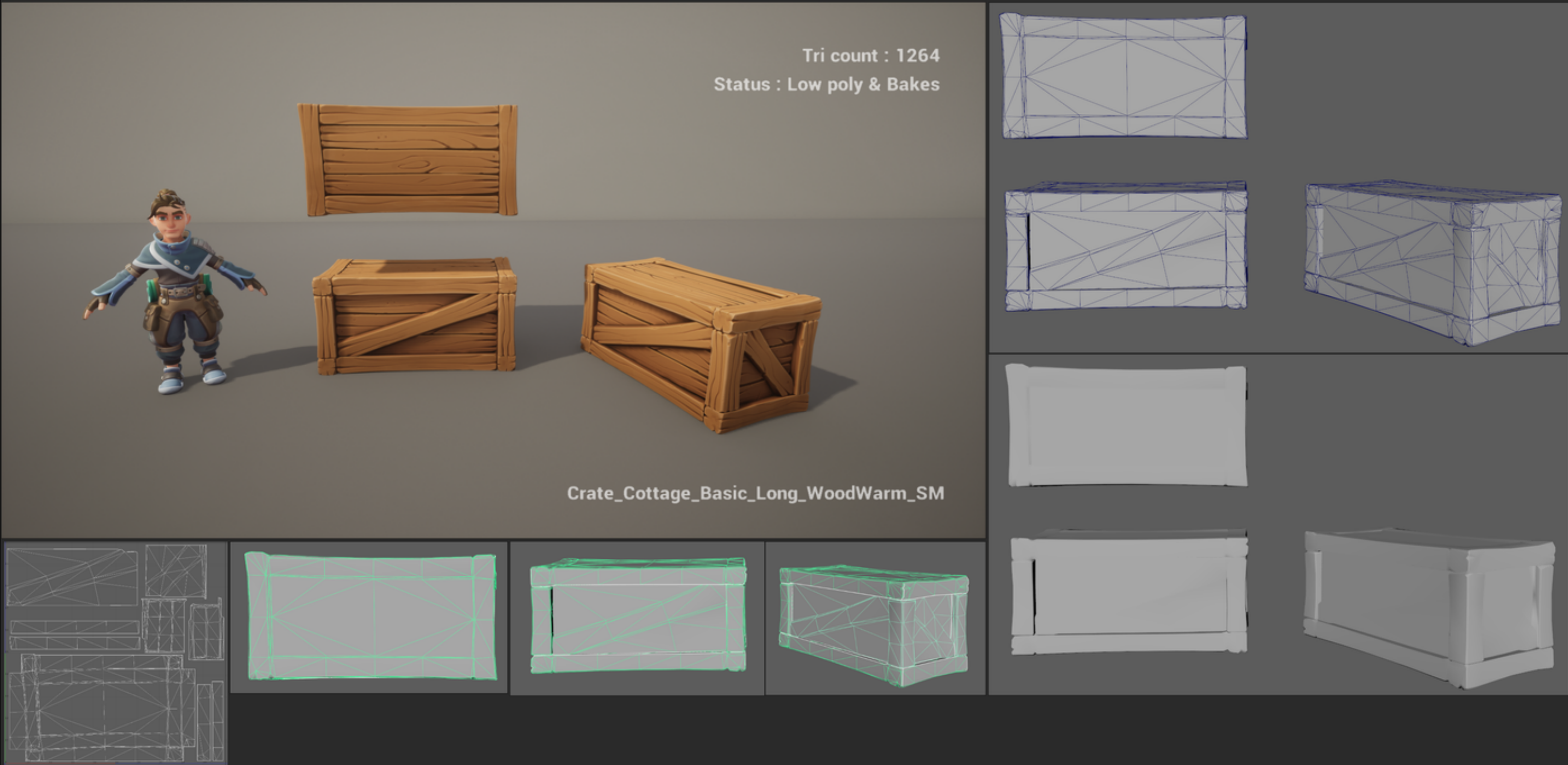 Long crate variant