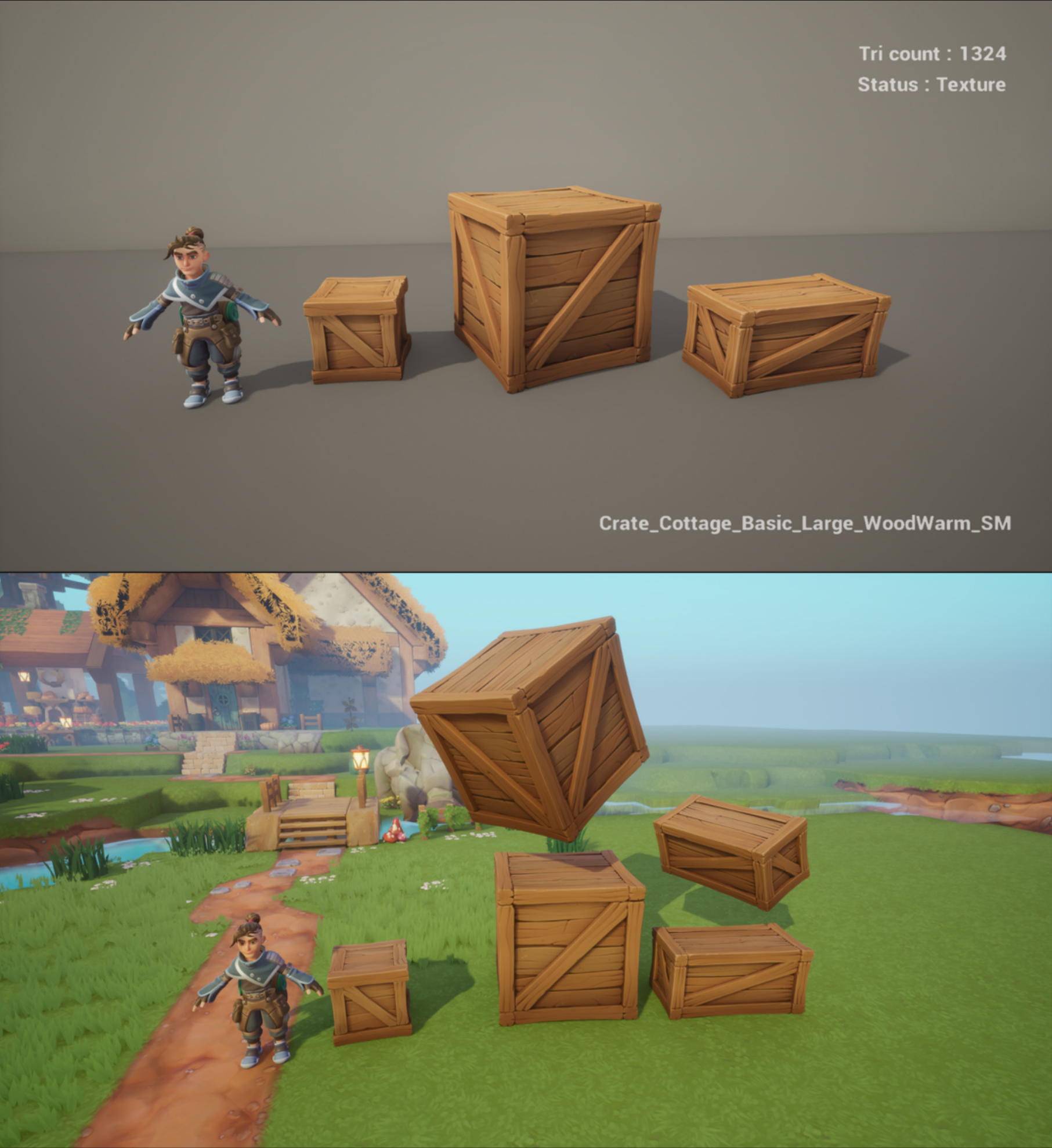 Crates in-game screenshot