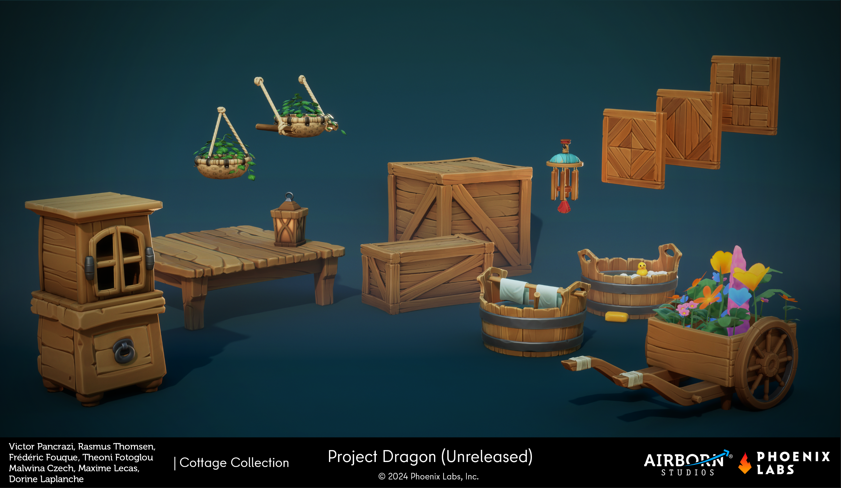 Crates presentation render