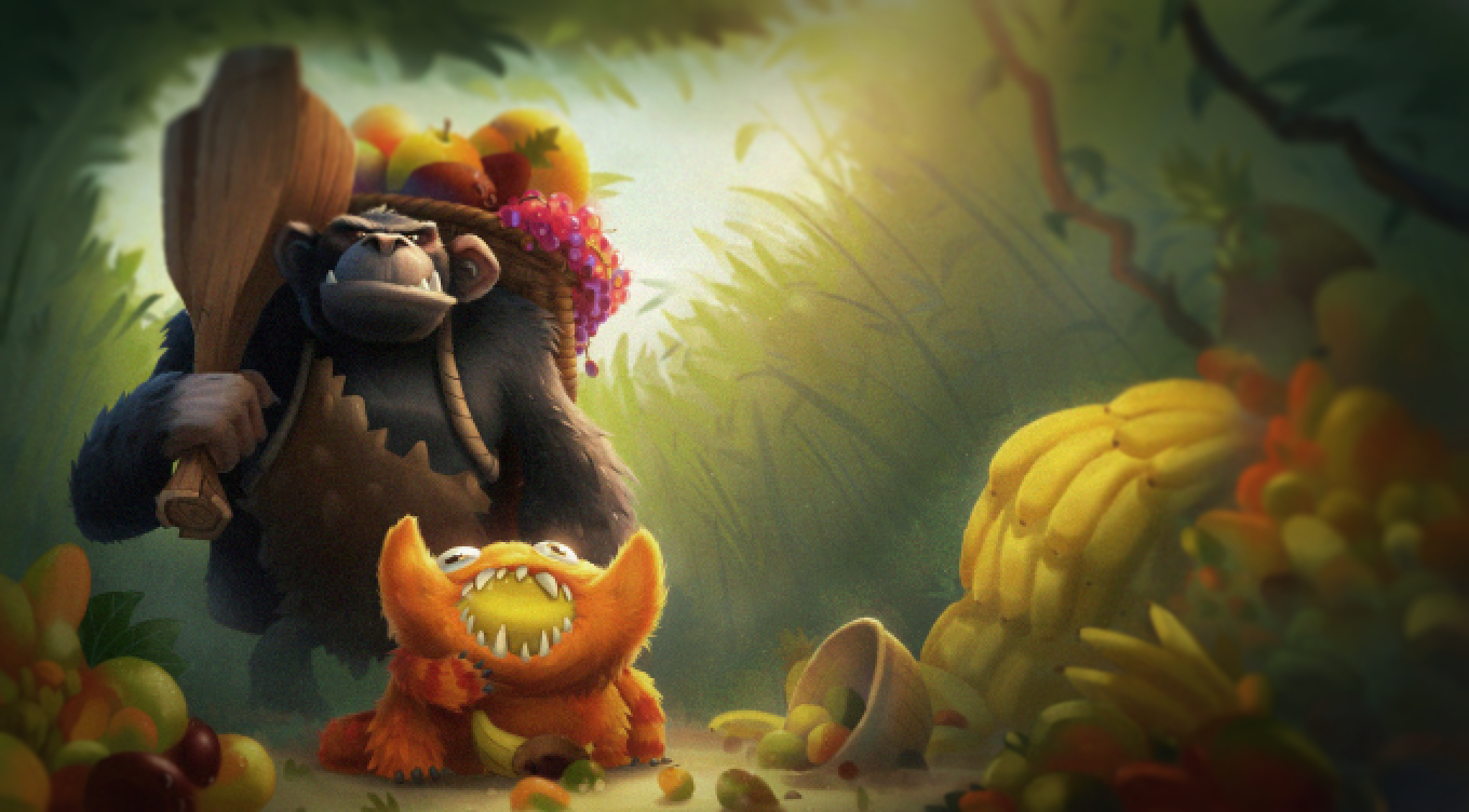 Fruit Thief – first render pass